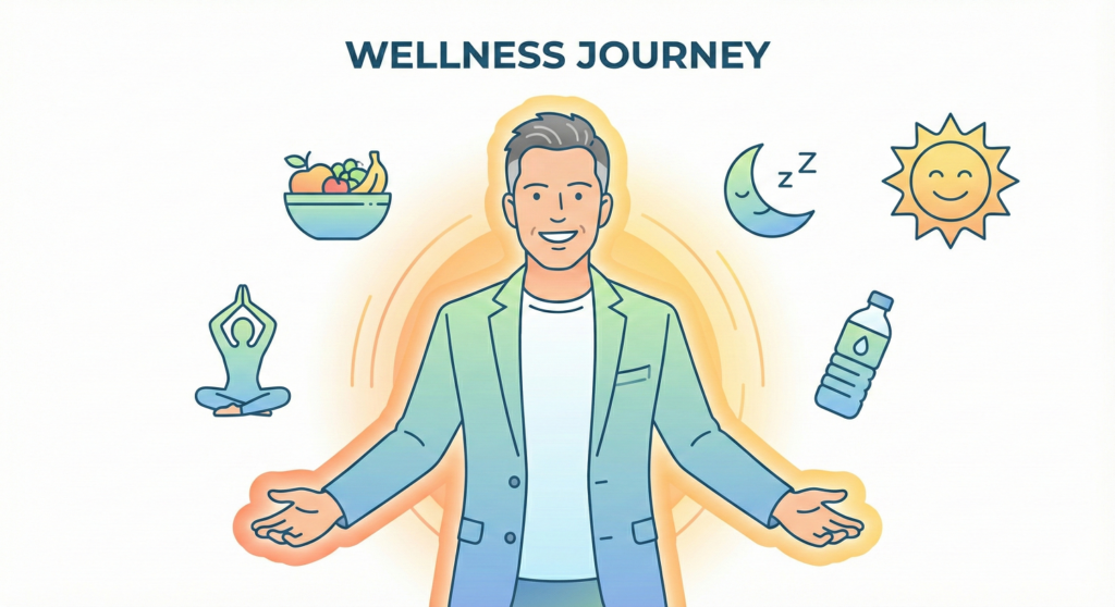 40 की उम्र में भी 25 जैसी ऊर्जा और पॉवर कैसे बनाए रखें natural wellness tips