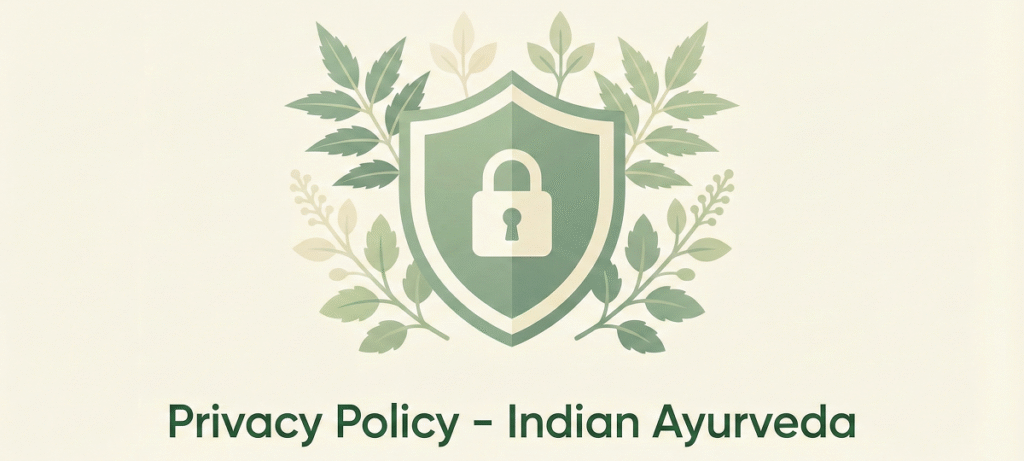 indian ayurveda privacy policy