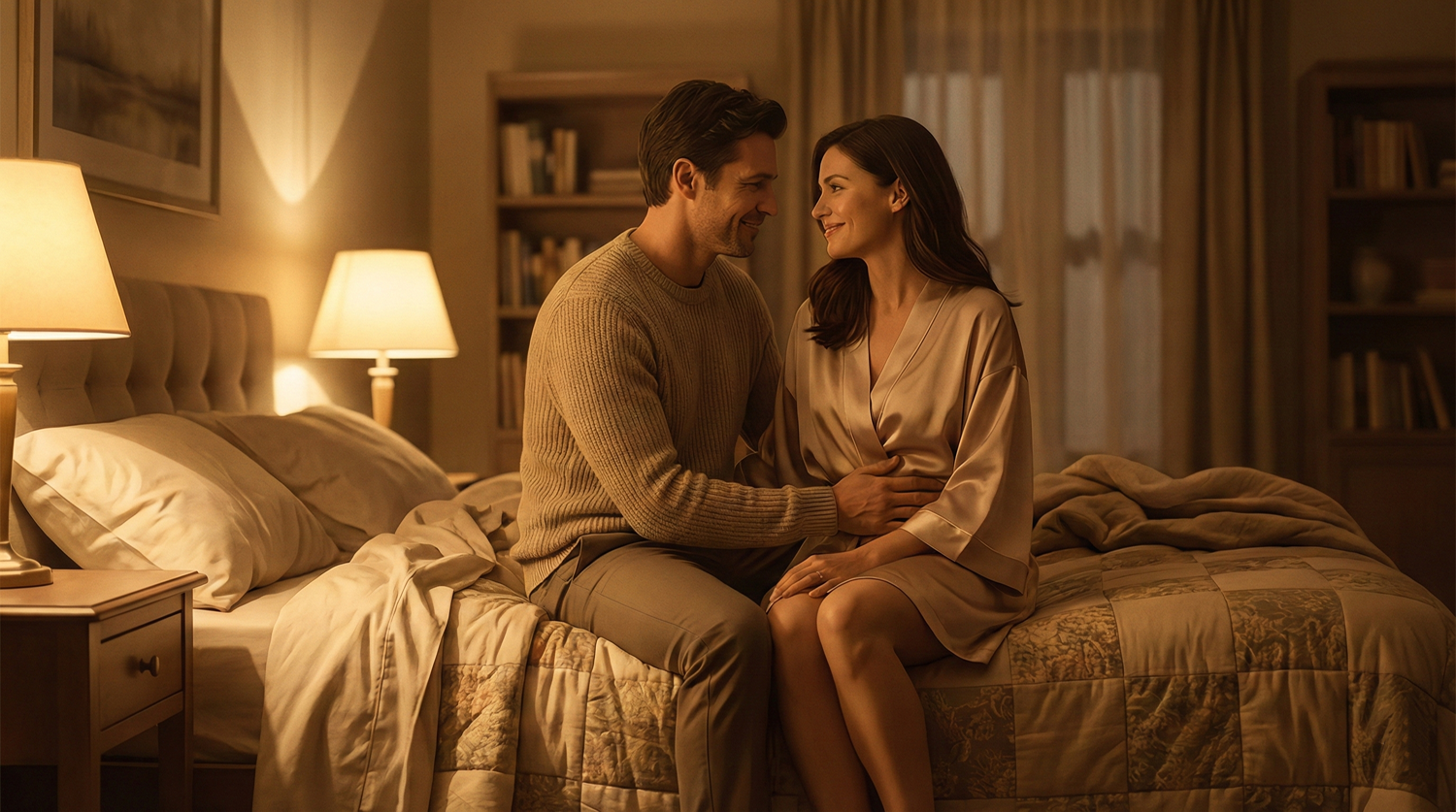 soft shadows enhancing the intimate mood